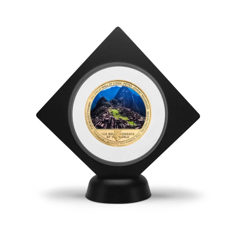 Seven Wonders of the World Gold-Plated Commemorative Coin Set