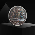 1pc Archangel Michael Commemorative Coin Guardian Angel Christian Faith Challenge Token Coin Family Gathering Gifts