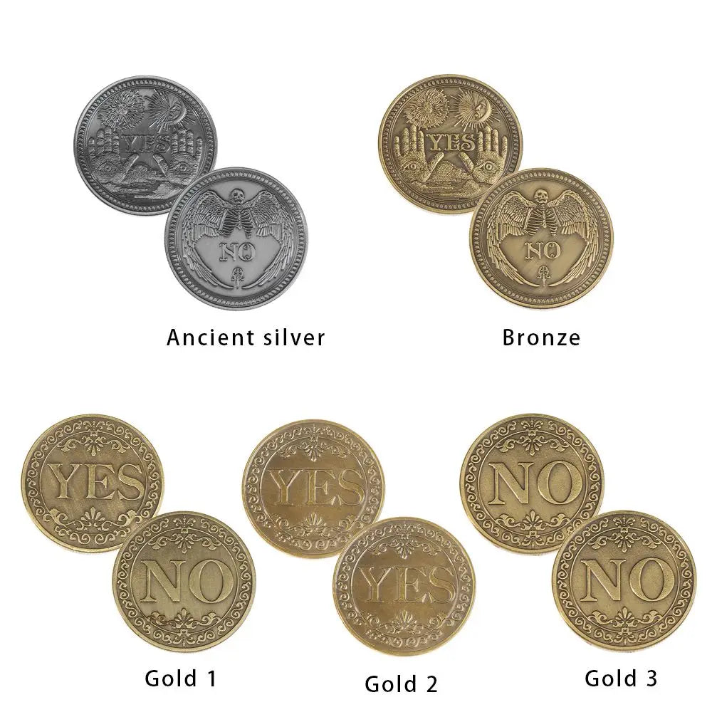 Bronze Challenge Coins Collection Art Commemorative Coin Souvenir Collectible Coins Yes No