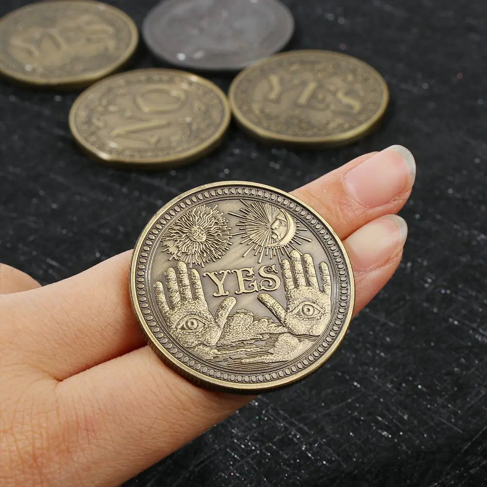 Bronze Challenge Coins Collection Art Commemorative Coin Souvenir Collectible Coins Yes No