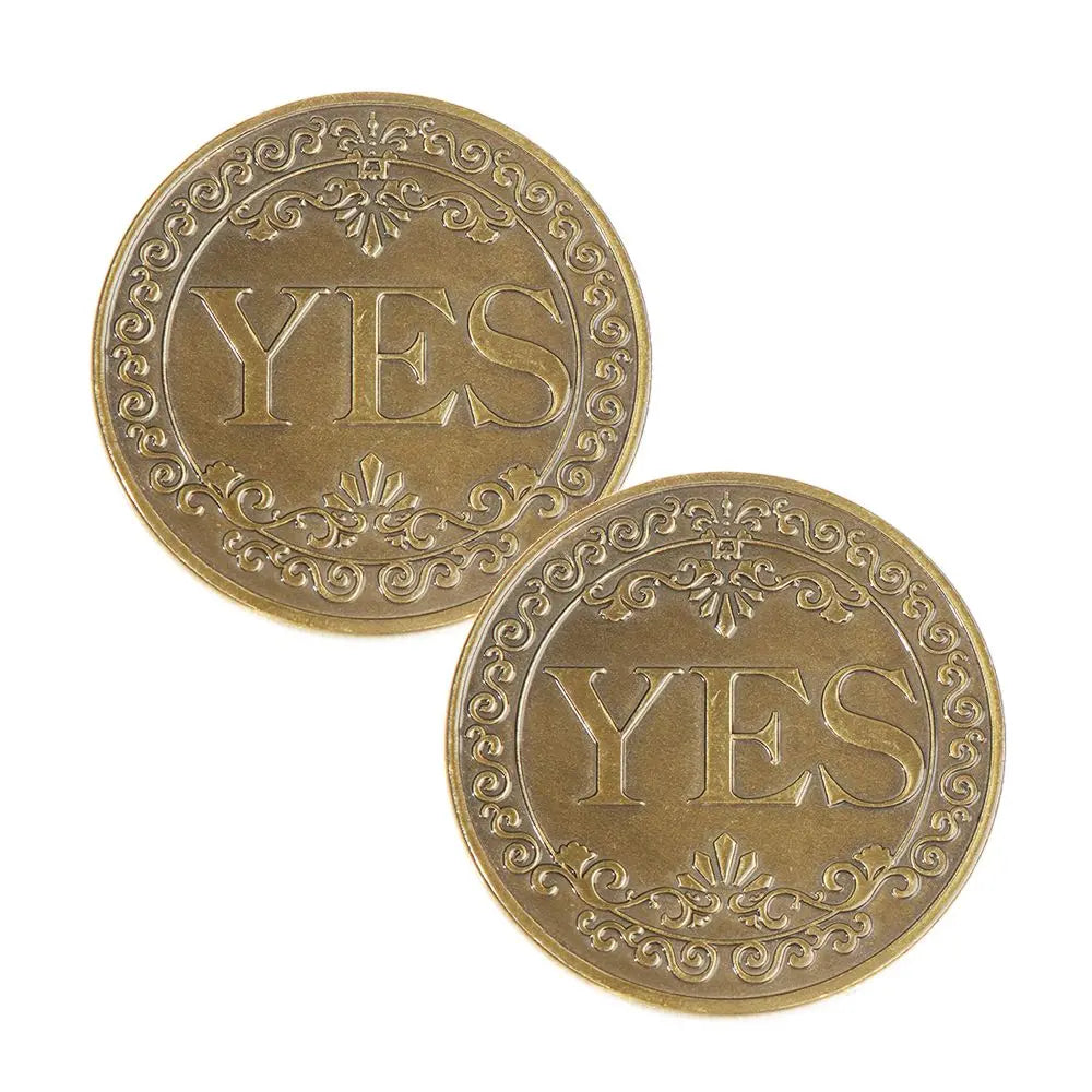 Bronze Challenge Coins Collection Art Commemorative Coin Souvenir Collectible Coins Yes No
