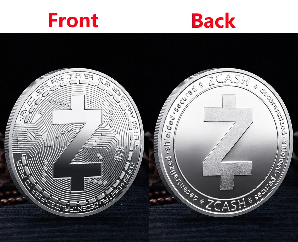 Crypto Commemorative Coin Set  BTC ETH & 12 More Coins