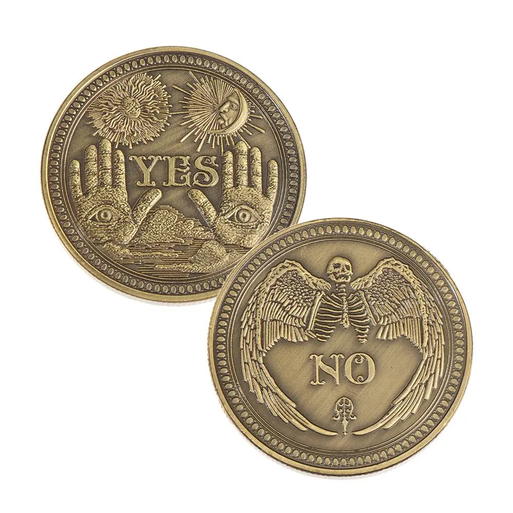 Bronze Challenge Coins Collection Art Commemorative Coin Souvenir Collectible Coins Yes No