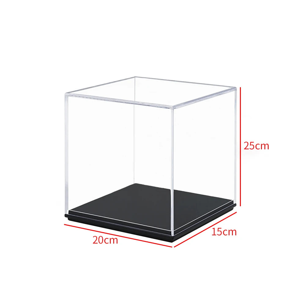 Acrylic Display Case  Clear Showcase Box for Coins & Collectibles