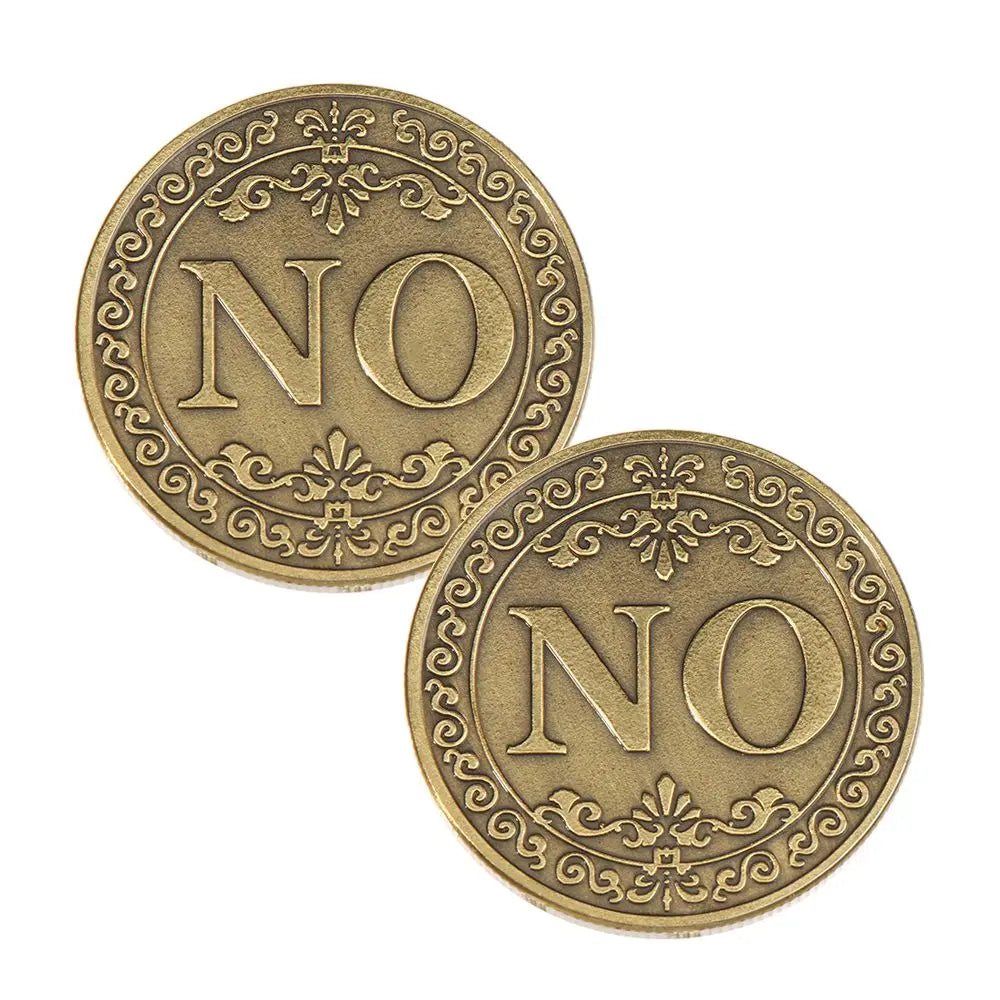 Bronze Challenge Coins Collection Art Commemorative Coin Souvenir Collectible Coins Yes No
