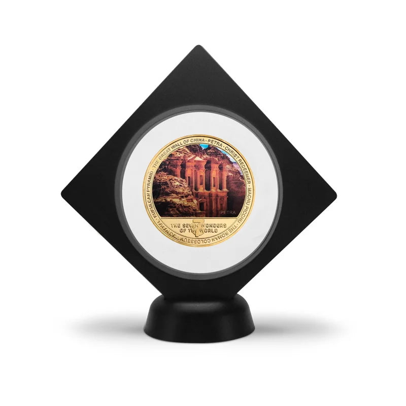 Seven Wonders of the World Gold-Plated Commemorative Coin Set