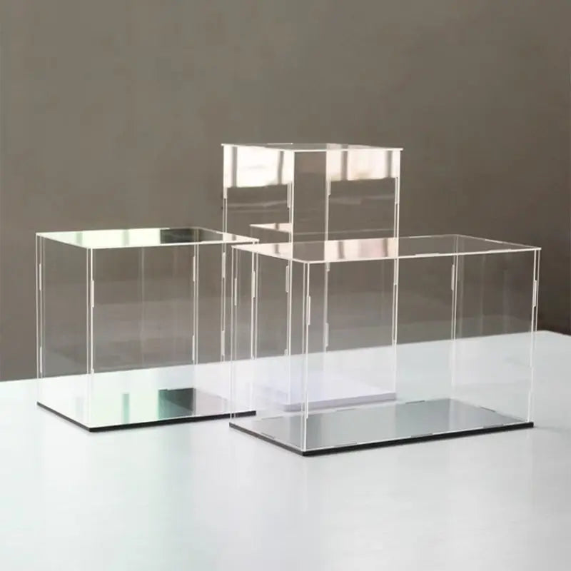 Acrylic Display Case  Clear Showcase Box for Coins & Collectibles