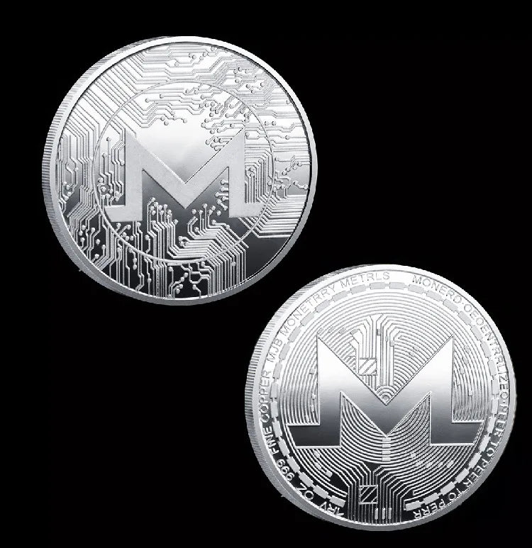 Crypto Commemorative Coin Set  BTC ETH & 12 More Coins