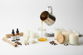 DIY Candle Making Kit for Beginners - Soy Wax, Wicks, Fragrance Oils and Molds Complete Set